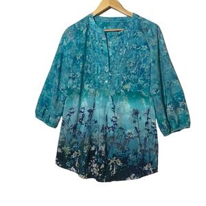 M&S Collection Marks & Spencer Blue Women’s blouse sz 10